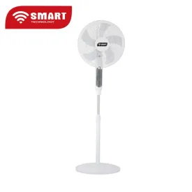 SMART TECHNOLOGY : Ventilateur Silencieux 18" Télécommande - STV-1851RCC - Blanc