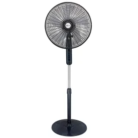 VENTILATEUR ATL 16"/ 05 HELICES/ 3 VITESSES/ NOIR / 02 PCS/CRT