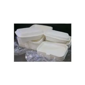 Lot De 100 Assiettes Jetables - Blanc