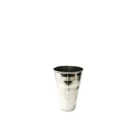 Viveric lot de 12 Gobelet En Inox - Gris