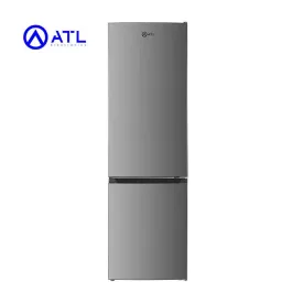 ATL REFRIGERATEUR : COMBINE - 03 TIRROIRS - 262L - 02 PORTES - ATL-2C300 INOX&SILVER - (GRIS)