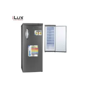 ILUX : Congélateur Vertical ILCV300 - 250 L - 8 Tiroirs - Inox - GRIS