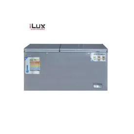ILUX : Congélateur 2 Battants ILCH700 - 580 L - Congélation Rapide - Gris