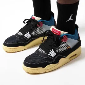 Baskets : AIR Jordan 4 Retro AJ4 Homme -Noir