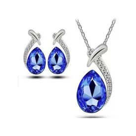 Chic ensemble collier et boucle d'oreille