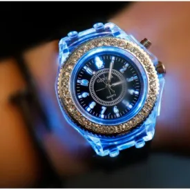 montre à cadran lumineux NOIR