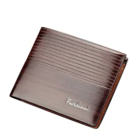 Portefeuille fashion en cuir pour homme MARON