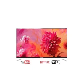 Smart  Technology :  Tv 55" Pouces FHD SMART TV, T2 S2, Netflix Linux - Noir