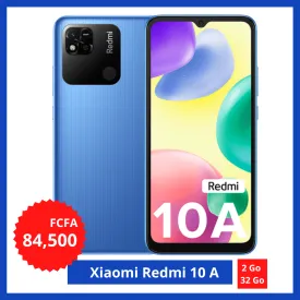 Redmi :10A - 2Gb Ram   - 32Gb  (Bleu-Noir-Gris)