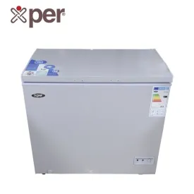 XPER Congélateur Horizontal - CO35 - 230 L - Verrouillage à Clé - Gris