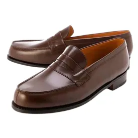 Mocassin Homme : En Cuir - Marron