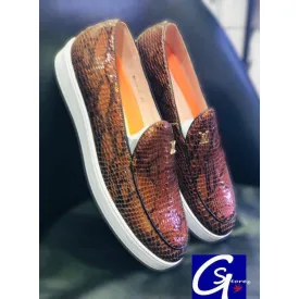 ​Chaussure Pour Hommes -Marron