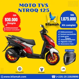 MOTO TVS NTROQ 125